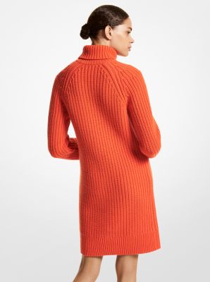 Cashmere Turtleneck Dress image number 1