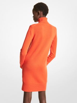 Kaia Cashmere Turtleneck Dress