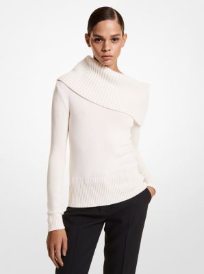 Cashmere Off-The-Shoulder Sweater | Michael Kors
