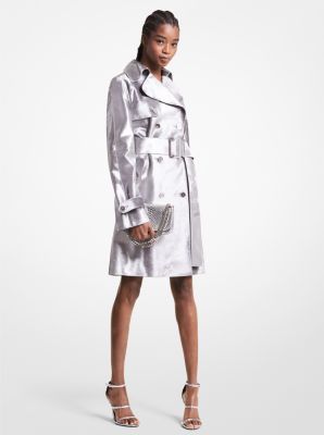 Michael kors deals silver coat