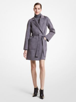 Cashgora Melton Bathrobe Coat