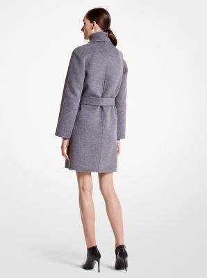 Cashgora Melton Bathrobe Coat