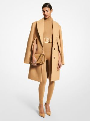 Michael kors wool clearance melton coat