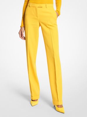 Michael kors pants yellow online