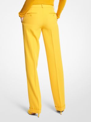 Pantalone Carolyn in gabardine di lana