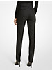 Carolyn Pinstripe Stretch Flannel Trousers image number 1