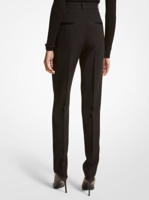 Sable Black Contrast Waistband Pants