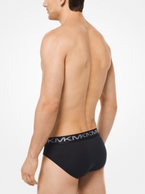 Michael Kors Men's 3-Pk. Stretch Factor Low-Rise Briefs