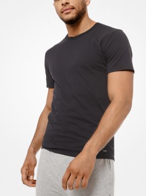 michael kors men's black t shirt