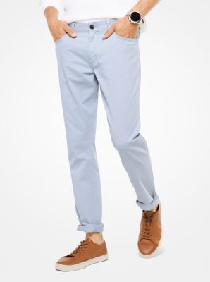 Buy Michael Kors men parker slimfit stretch pants chianti Online