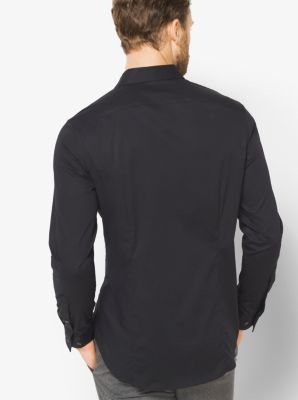 Slim-Fit Stretch-Cotton Shirt