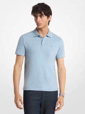 MK Poloshirt Aus Baumwolle - Grau