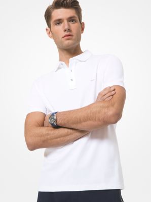 michael kors cotton polo shirt