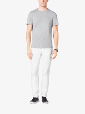 T-Shirt aus Baumwolle mit Rundhalsausschnitt