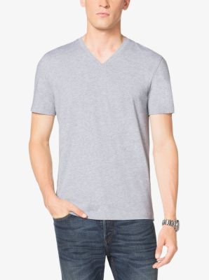 michael kors men's v neck t shirts