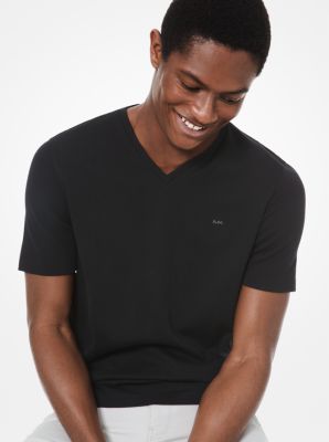 Michael kors men's v neck t clearance shirts