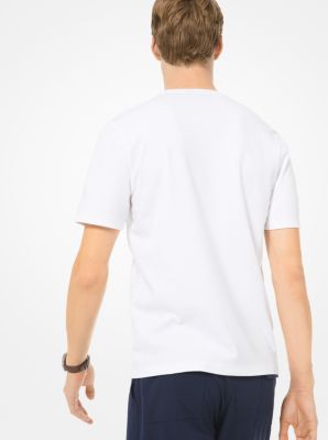 Cotton V-Neck T-Shirt image number 1
