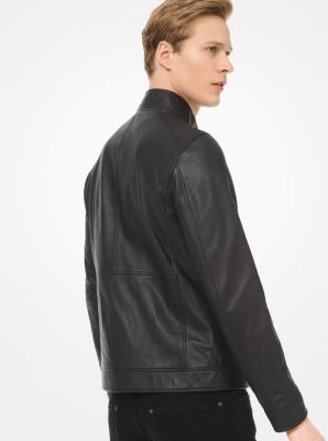 Michael kors men's racer on sale jacket