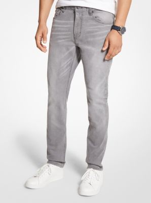 Slim-Fit Stretch-Cotton Jeans | Michael Kors