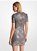 Metallic Lace Dress image number 1