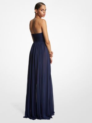 Michael kors on sale gowns navy