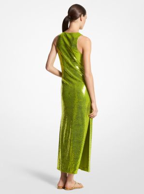 Sequined Crepe Jersey Tank Dress | Michael Kors