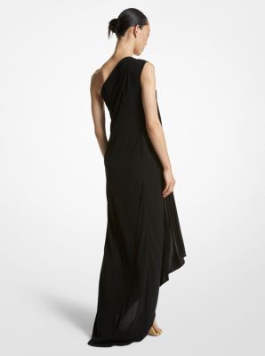 Crepe Jersey Toga Gown image number 1