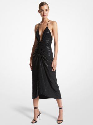 Michael kors hotsell sequin slip dress