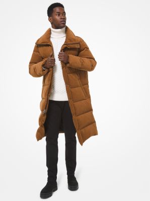 Michael kors full outlet length down coat