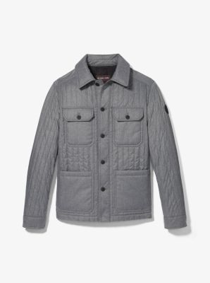 【送料&関税込】Michael Kors Shirt Jacket Quilted Shirt Jacket | Michael Kors [US]
