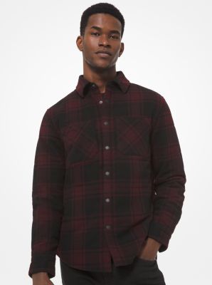 Check Woven Shirt | Michael Kors