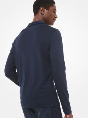 michael kors long sleeve polo shirt