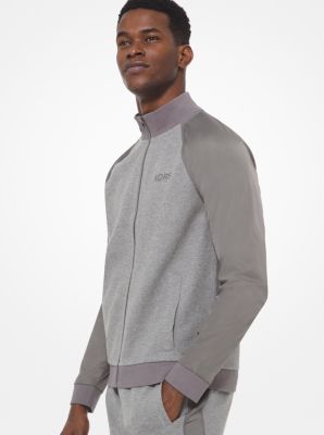 Cotton Blend Track Jacket