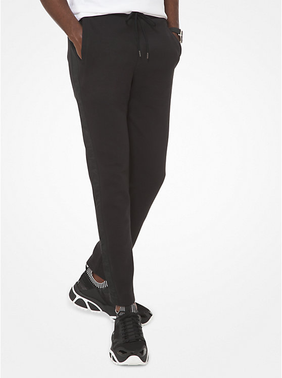 Stretch Cotton Track Pants image number 0