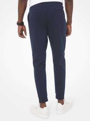 Logo Tape Cotton Blend Joggers