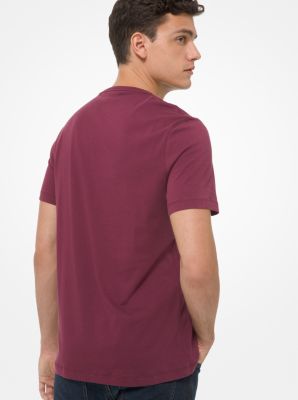 T-shirt en coton &agrave; imprim&eacute;