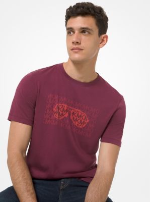 michael kors red t shirt