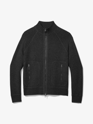 Mens cotton track outlet jacket