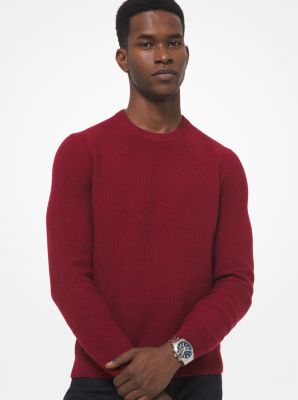 michael kors sweaters mens red