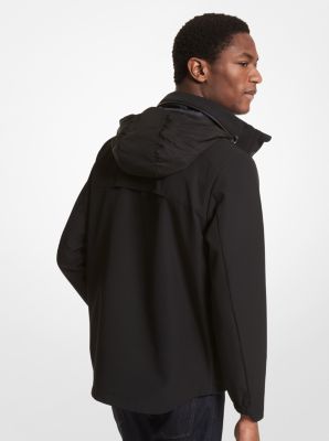 Bonded Tech Jersey Hooded Jacket image number 1
