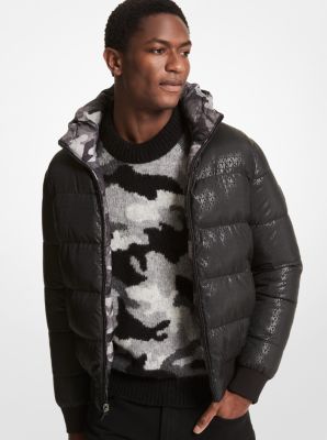 Reversible Camouflage Puffer Jacket | Michael Kors