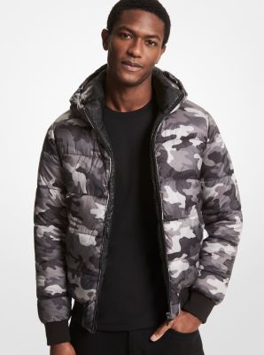 Reversible Camouflage Puffer Jacket | Michael Kors