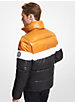 Color-Block Quilted Puffer Jacket image number 1