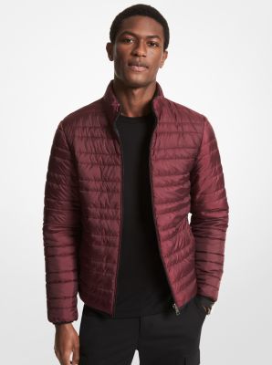 Michael kors packable quilted on sale jacket