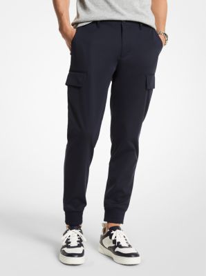 Buy Michael Kors Logo Tape Scuba Joggers, Black Color Men