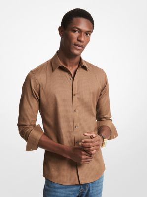 Tattersall Stretch Cotton Shirt