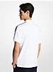 Logo Tape Cotton Half-Zip Polo Shirt image number 1