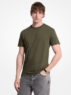 MK T-Shirt Aus Baumwolle - Grün