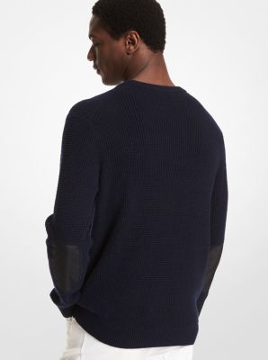Tweed Wool Blend Sweater in ASH | Michael Kors