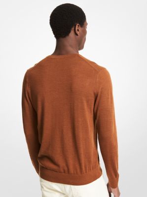 Pull en laine m&eacute;rinos in M&Eacute;LANGE DE CARAMEL | Michael Kors